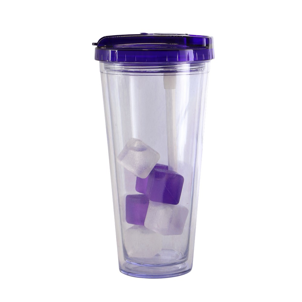 Vaso termico 20oz morado con hielo flip clasico ttu-u3755
