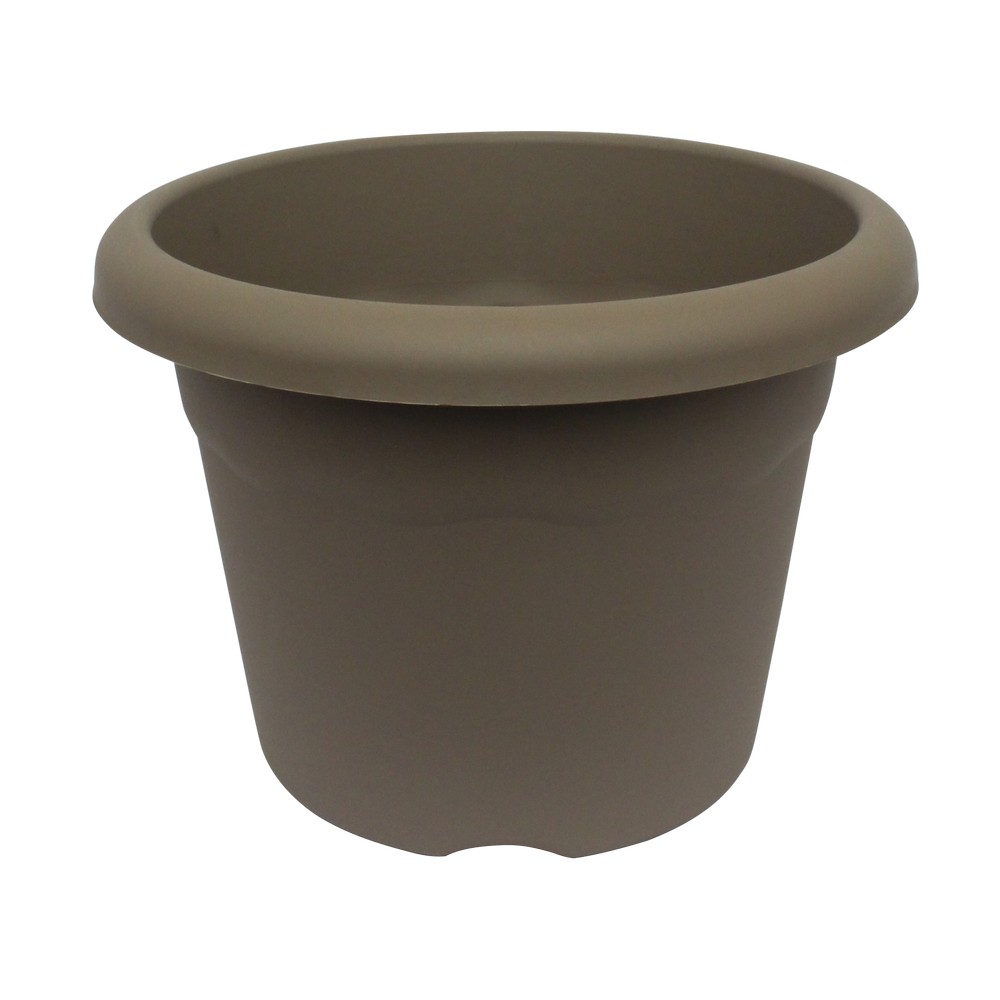 Maceta redonda terra 52 cms taupe plastiken 7352