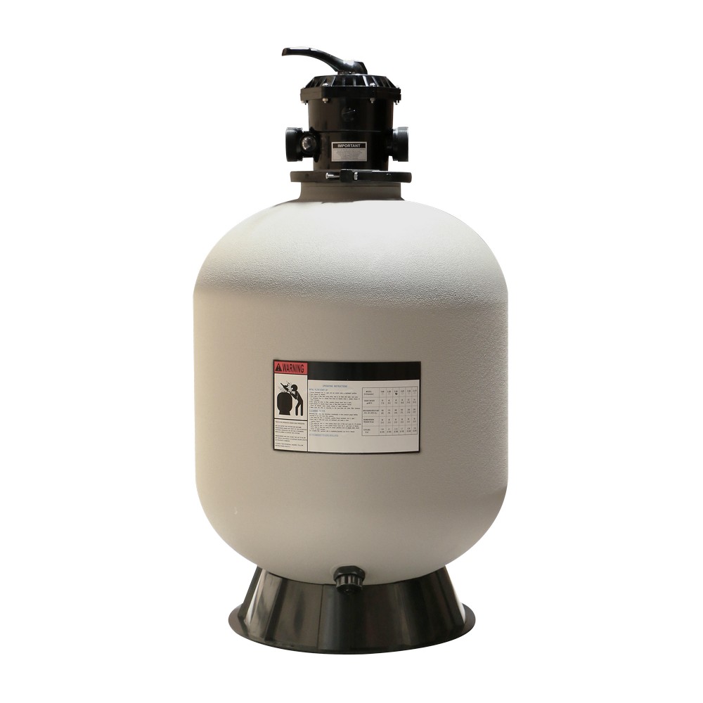 Filtro de arena para piscina 24 pulg (60.96 cm) con válvula