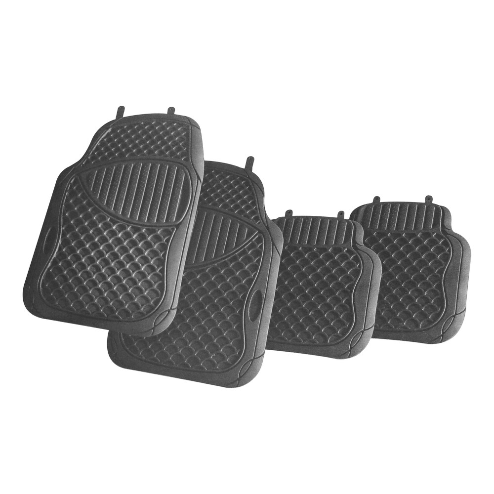Alfombra para carro de pvc universal - set de 4 unidades