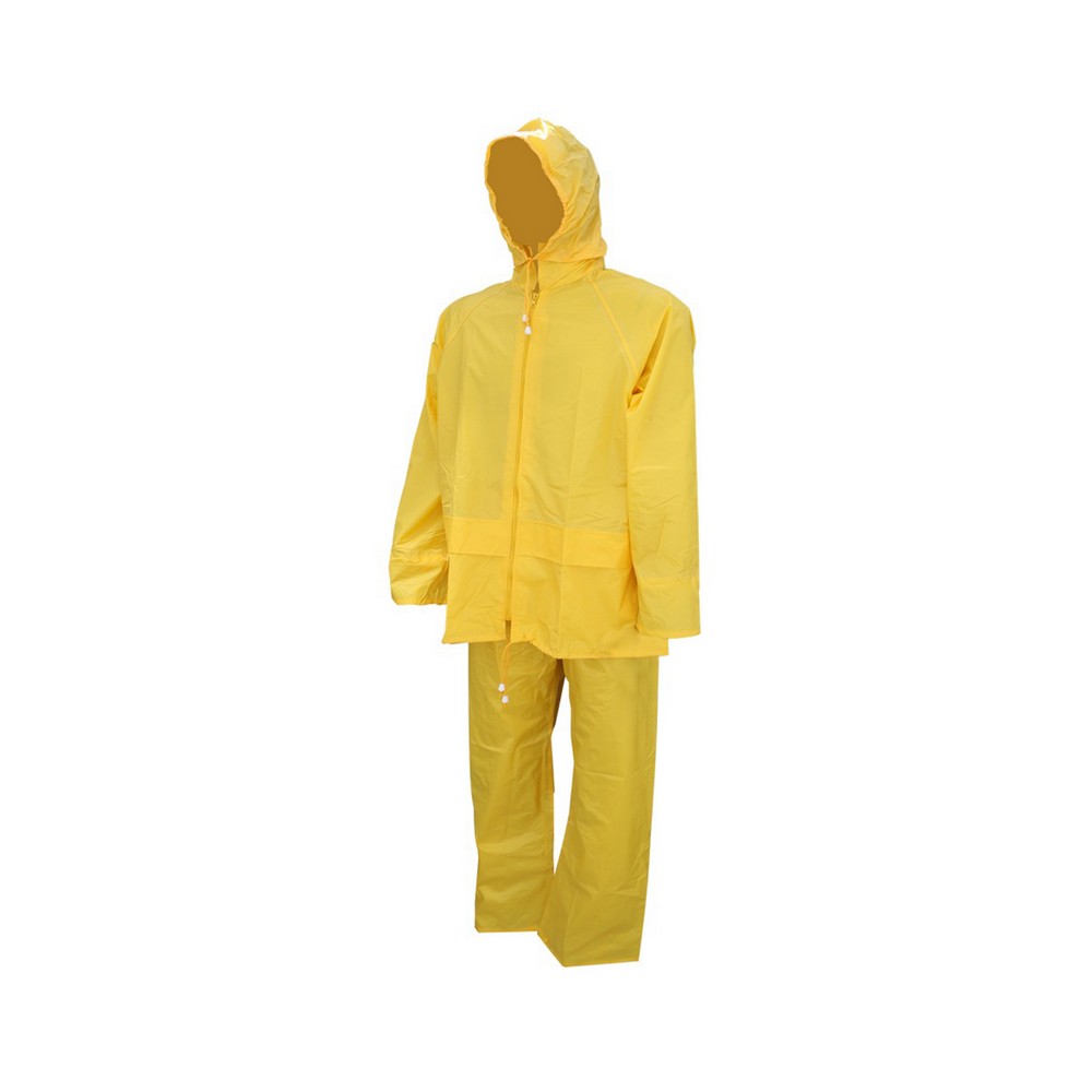 Traje para lluvia 2pzs talla l amarilla
