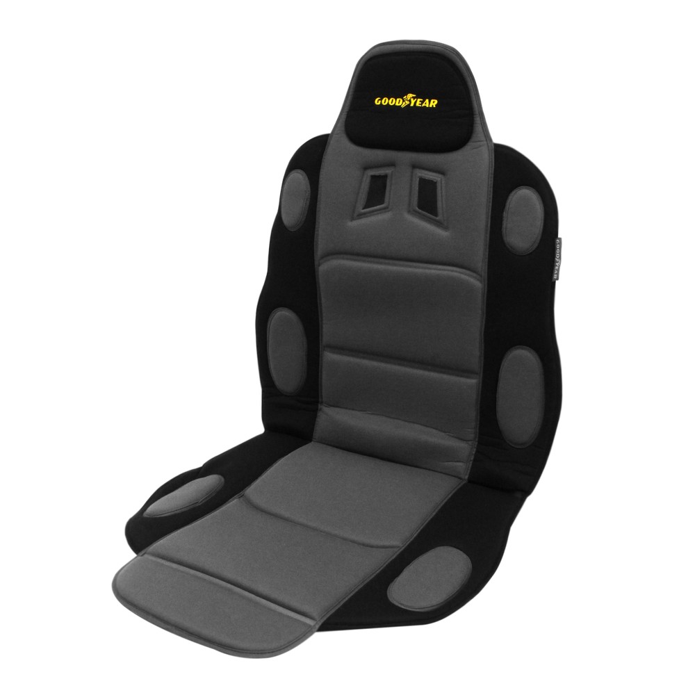 Respaldo Para Asiento De Carro Negrogris Good Year Respaldos 3005