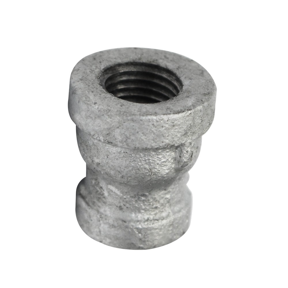 Reductor campana galvanizado 1/4 a 1/8 pulg (6.35 mm a 3.17 mm)