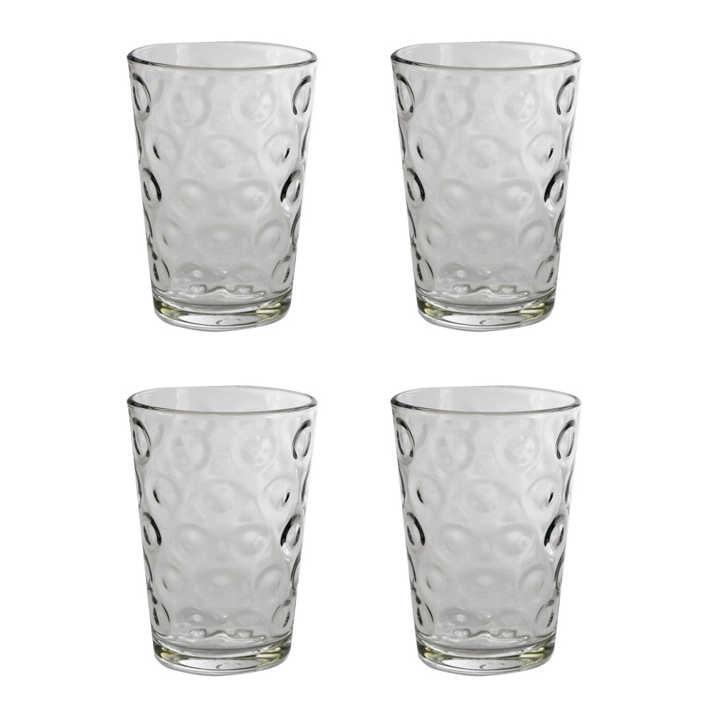 Vaso de vidrio 7oz 44516 s/4 - Vasos de vidrio