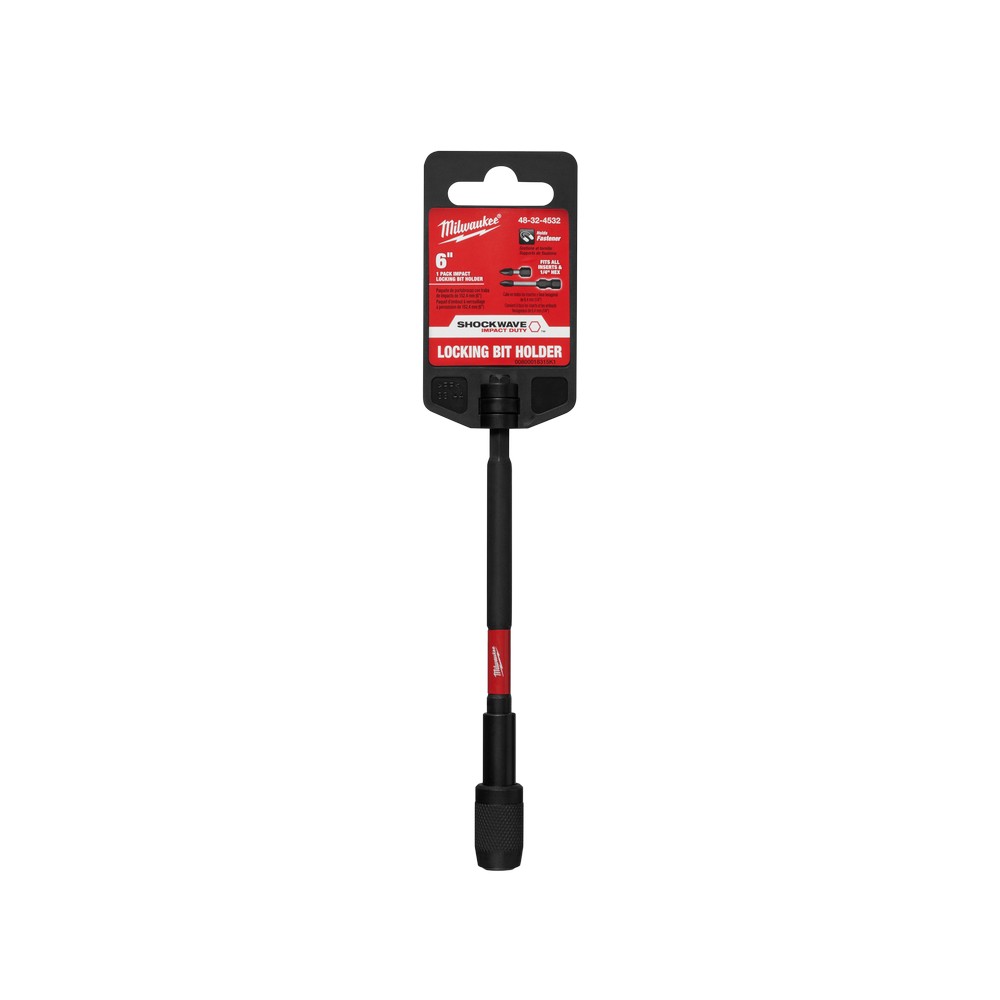 Adaptador rápido para puntas 1-4 x 6 pulg