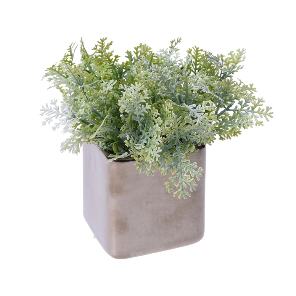 Planta artificial maceta grama