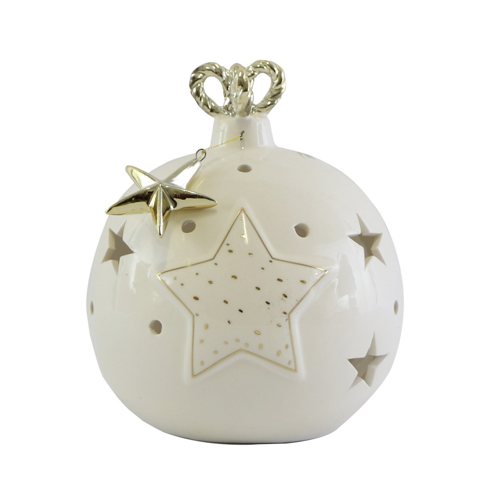 Figura navideña bola 14x13x15cm 14519zw121-1