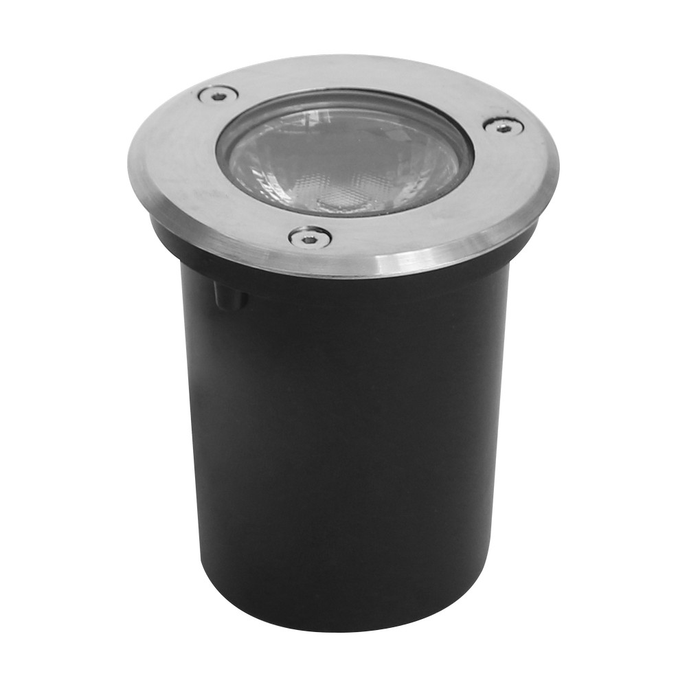 Lámpara de empotrar al piso led 6w luz amarilla Lámparas de piso