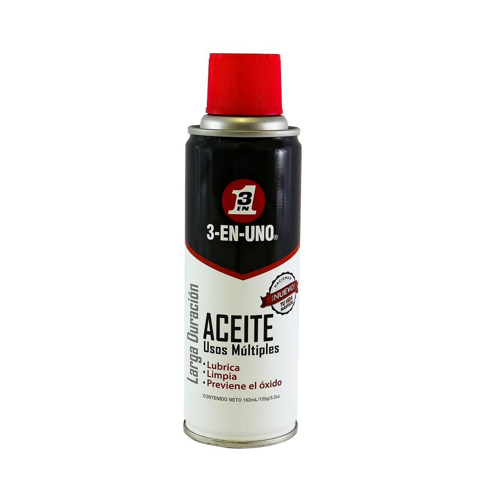 Aceite multipropósito 3-en-uno aerosol 5.5 oz (162 ml)