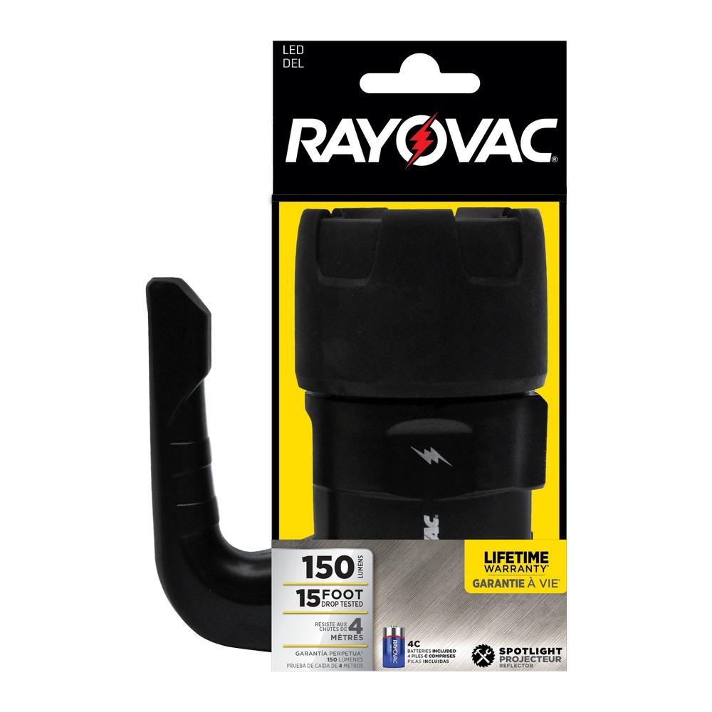Lámpara de mano led negra 4c