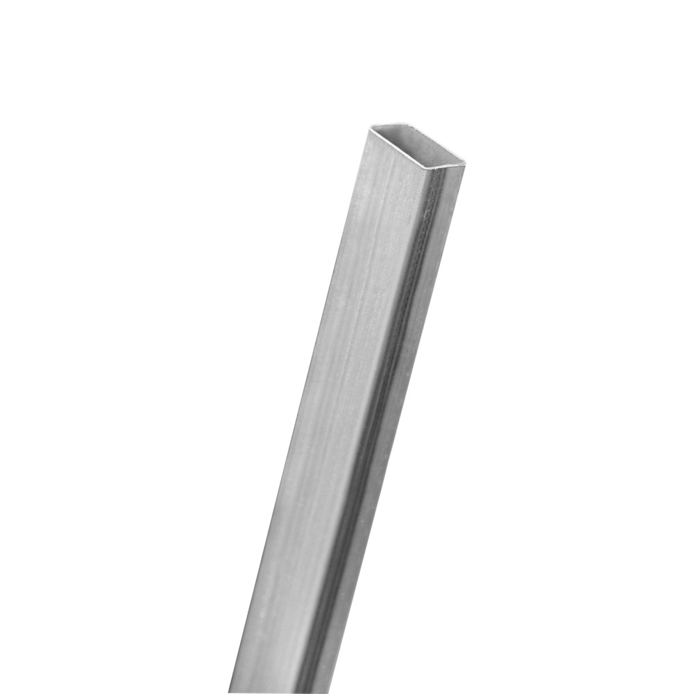 Tubo industrial rectangular de 2x1 pulg (50.8 mm x 25.40 mm) chapa 21 (0.80 mm)