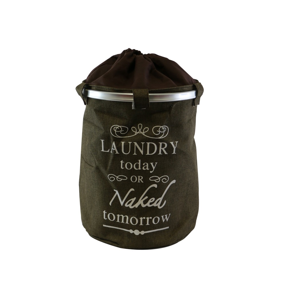 Cesta para ropa de tela 38x45cm 170423660 - Cestas para lavandería