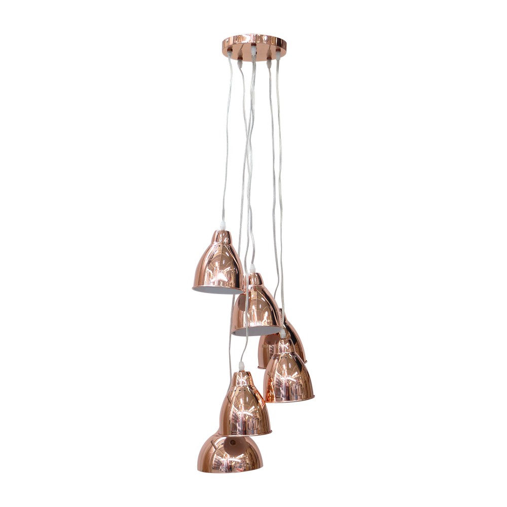 Lampara colgante 6l 21x48