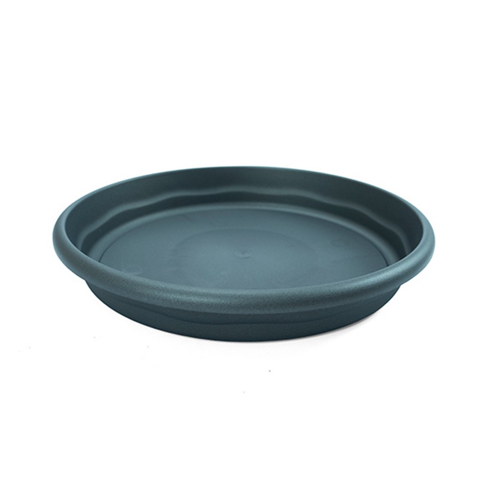 Plato redondo terra 34 cms antracita plastiken 7434