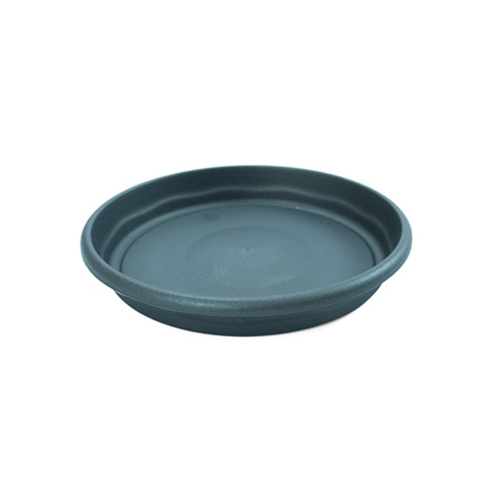 Plato redondo terra 22 cms antracita plastiken 7422