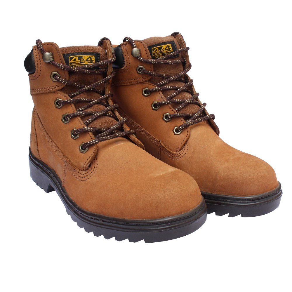Zapato industrial cubo de acero 35/5 hercules cafe adoc