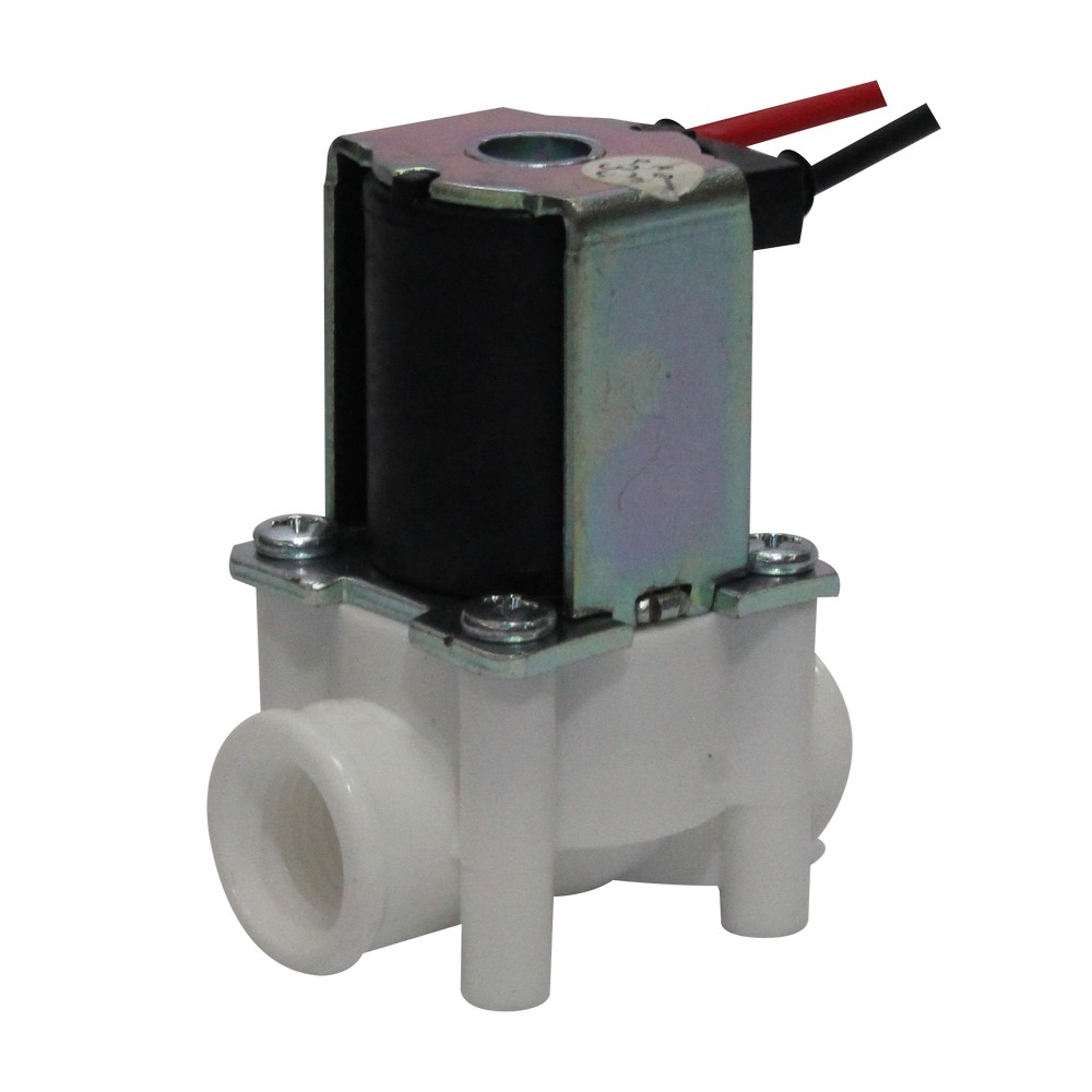 Electro válvula para filtración pvc 1/4 pulg (6.35 mm) nc 24vdc