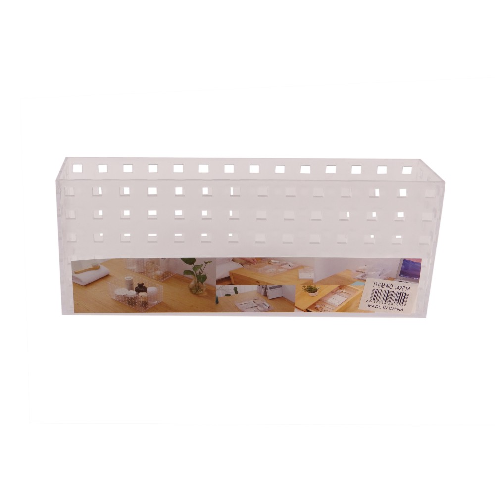 Caja organizadora plastica 28x14x6.3cm mh492-4