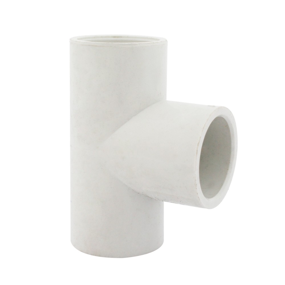 TEE DE PVC SIN ROSCA DE 1/2 PULG (12.70 mm)