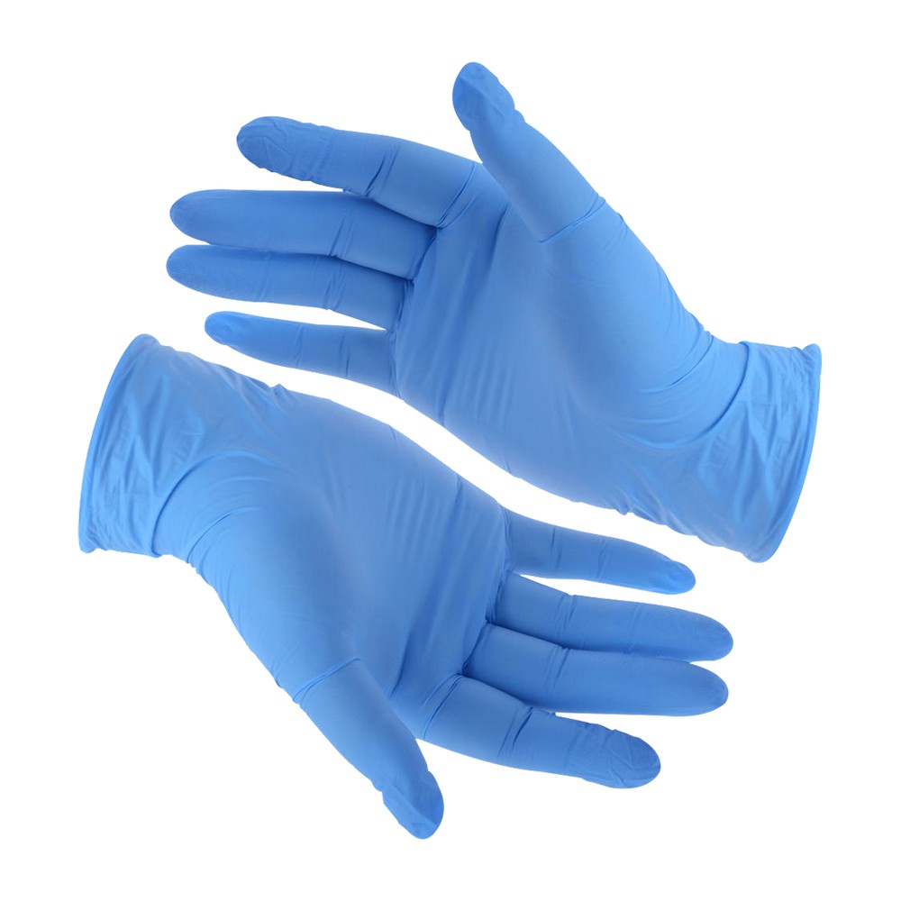 Disposable nitrile gloves l s/100