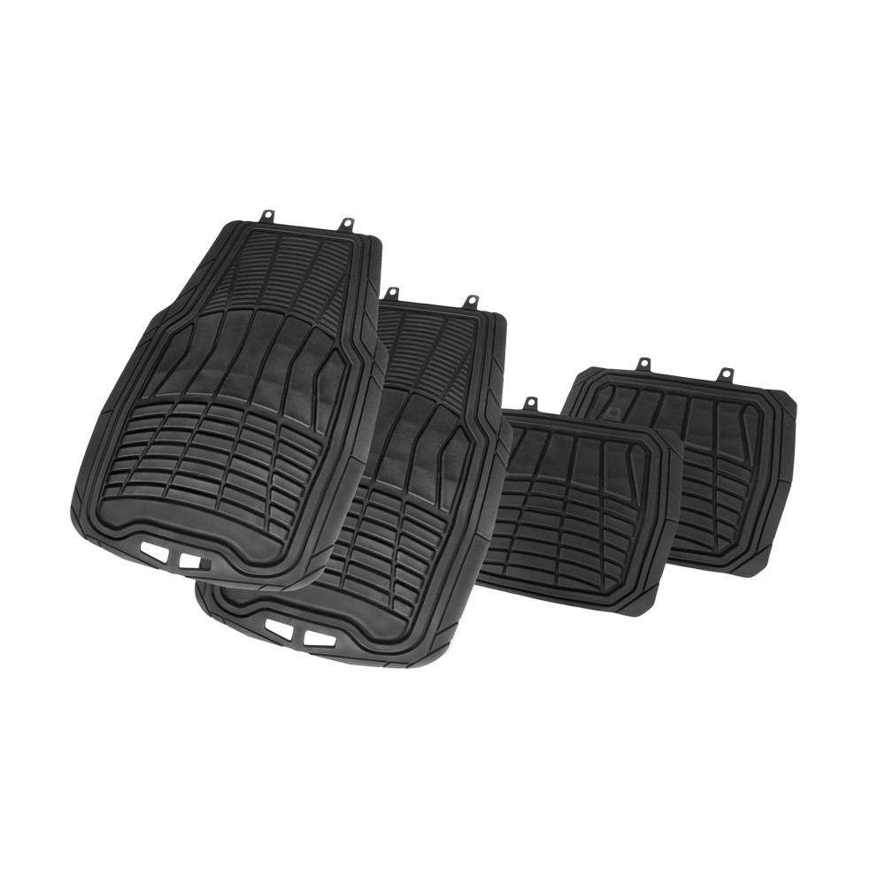 Alfombra para carro de pvc universal - set de 4 unidades