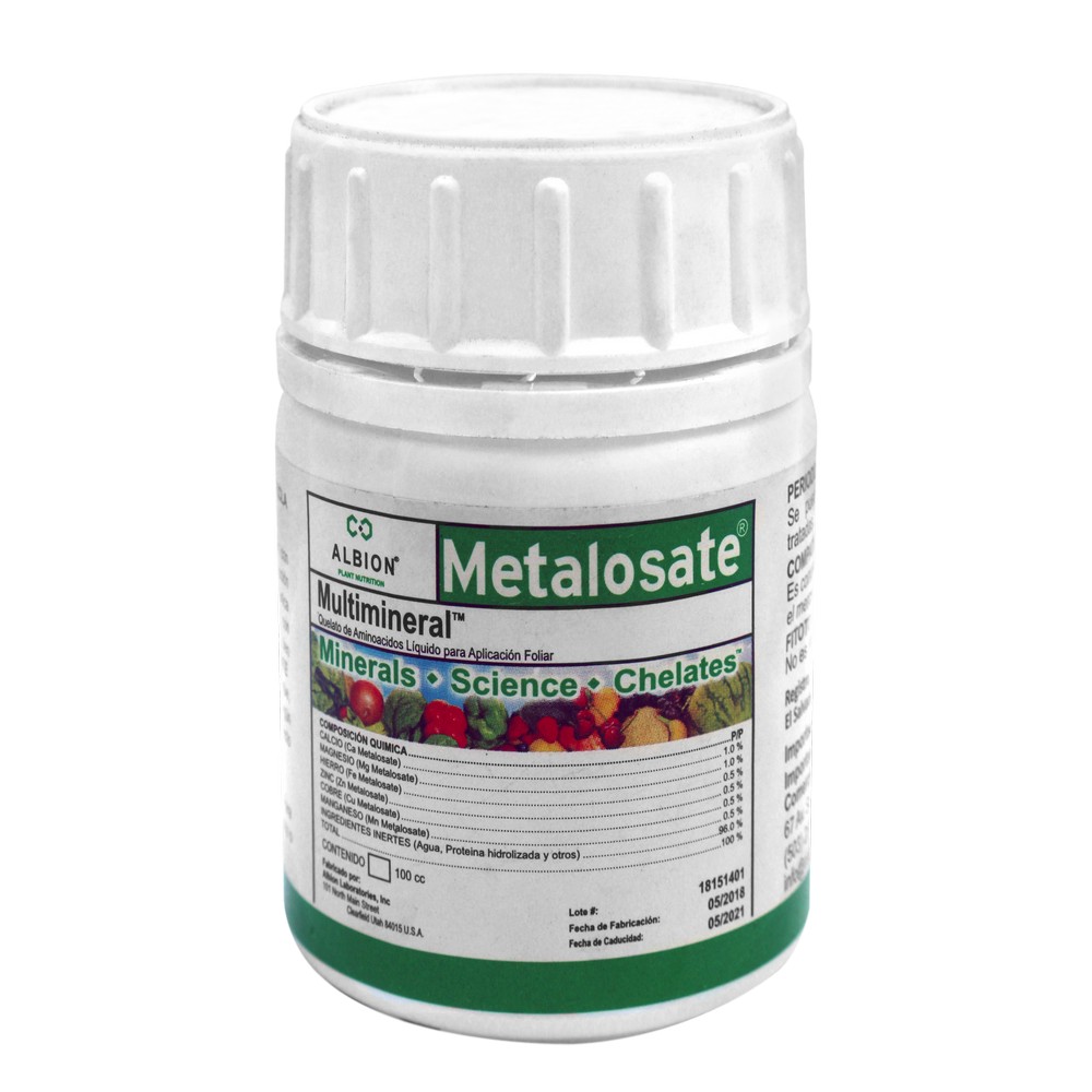 Fertilizante multimineral metalosate 100 ml
