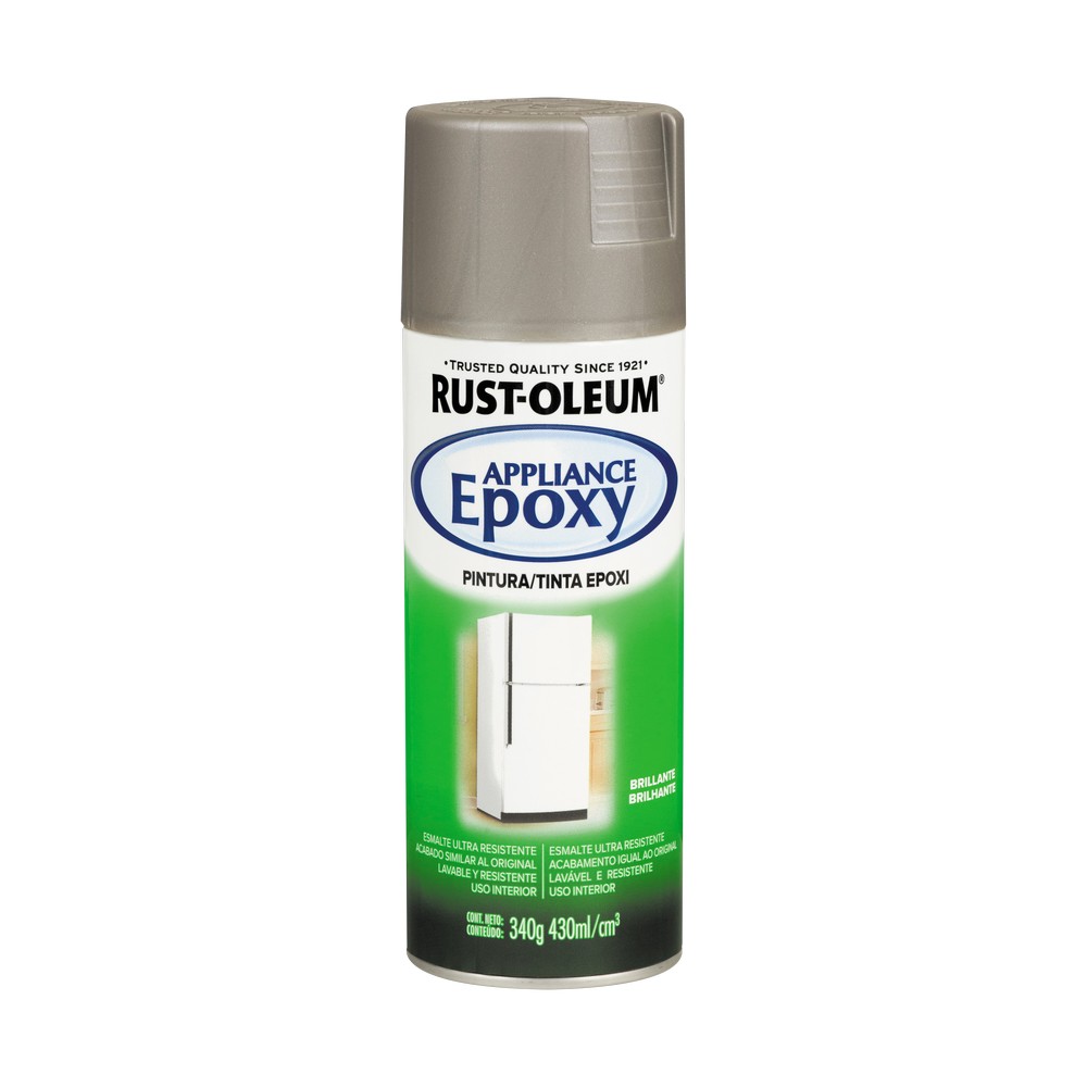 Pintura en spray para electrodoméstico acero inoxidable 12 oz (400 ml)