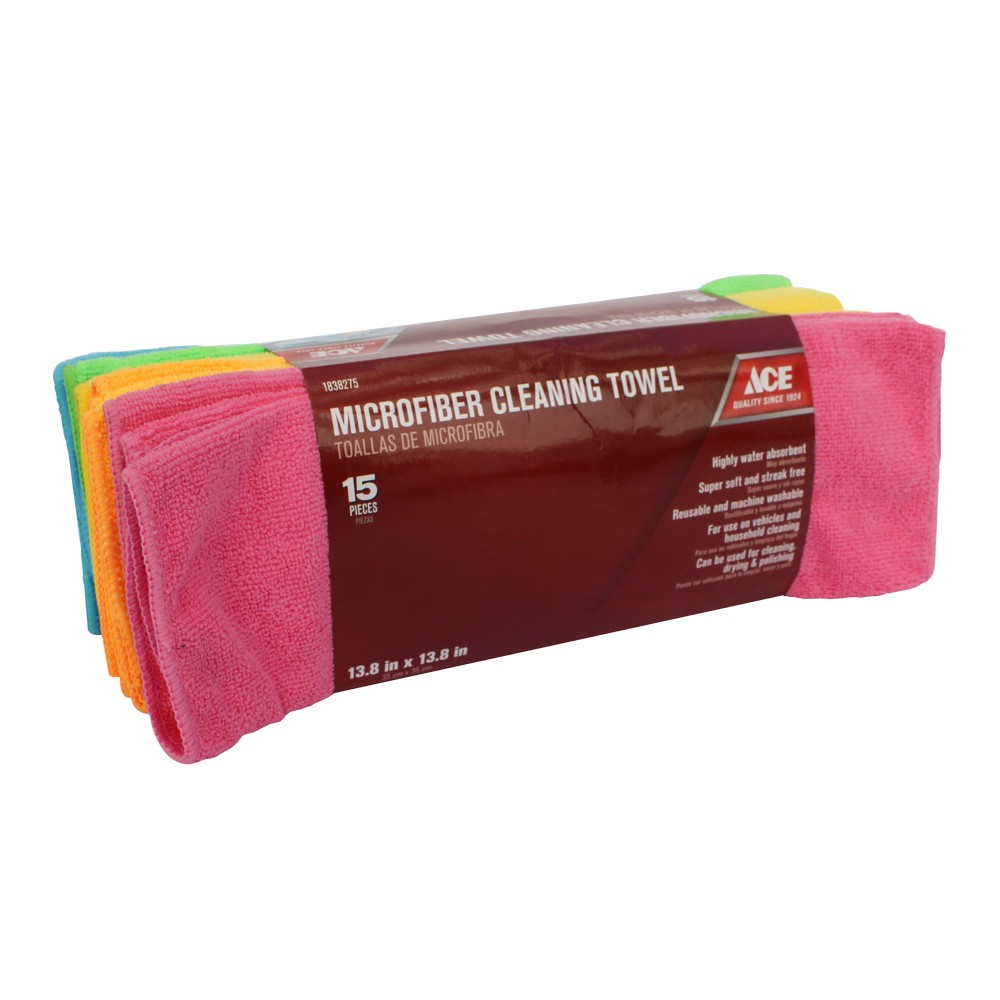 Toalla de Microfibra Roja – Supli Clean