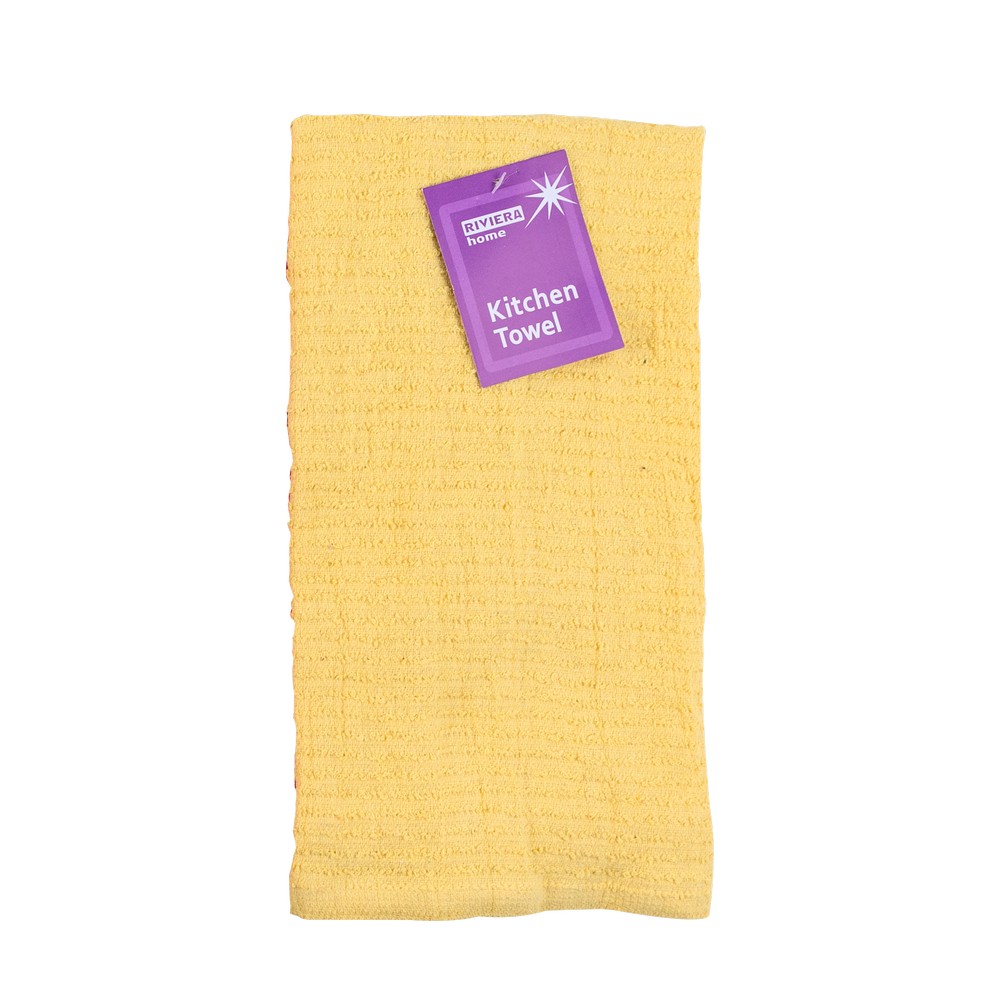 Toalla Cocina Semilino Grano Cebada - 50x100cm, Blanca, Resistente Y Absorbente, AKOR Textil