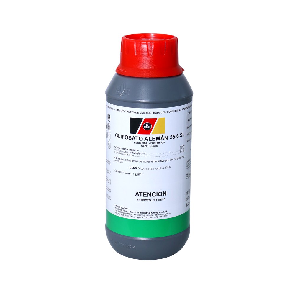 Herbicida round-up/glisofato aleman 35.6 sl 1 l