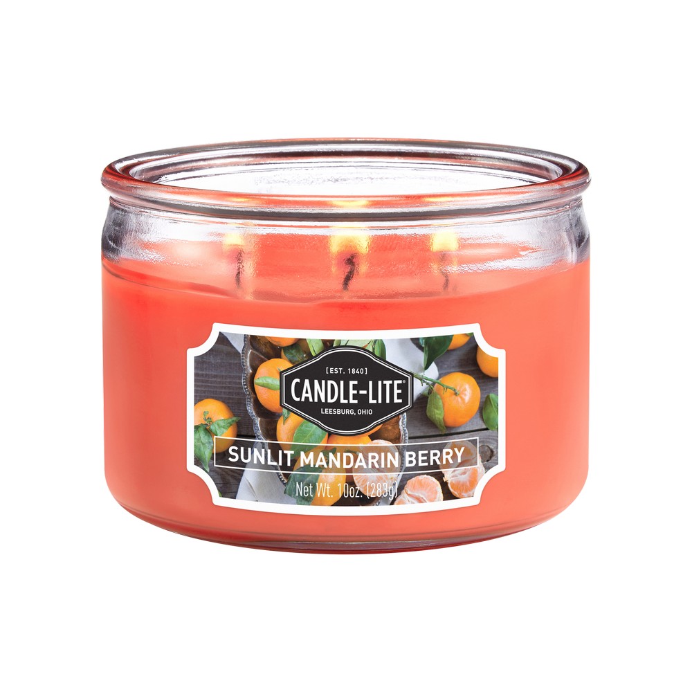 Candela en jarra 10 oz sunlite mandarin