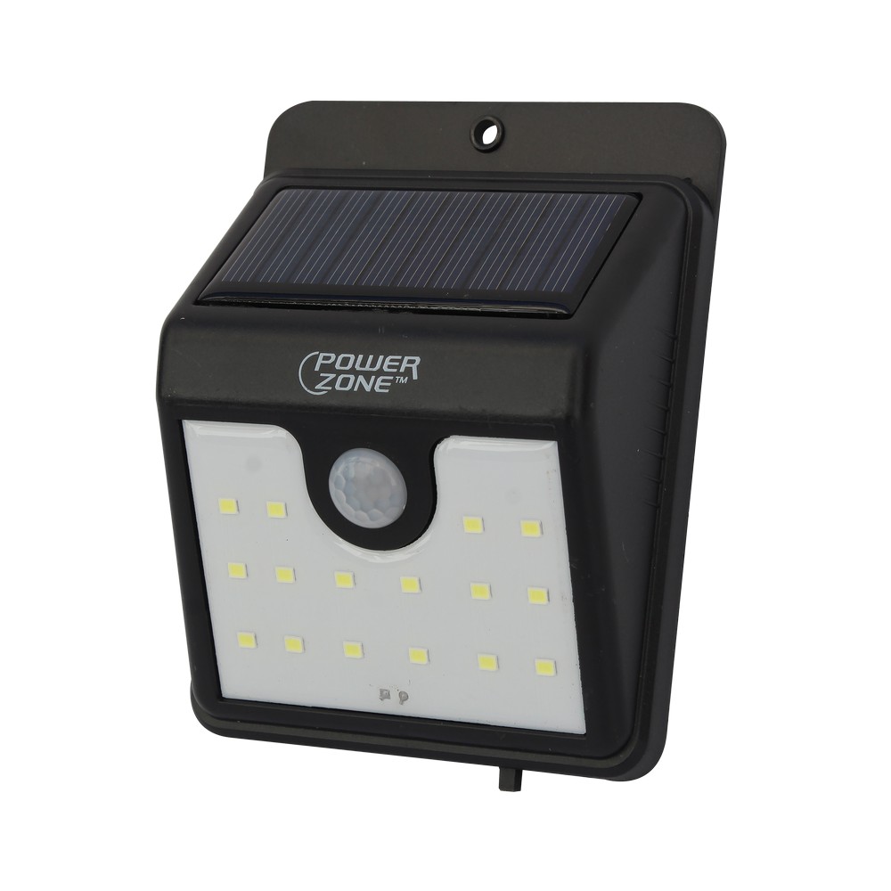 Lampara solar led de pared con sensor de movimient