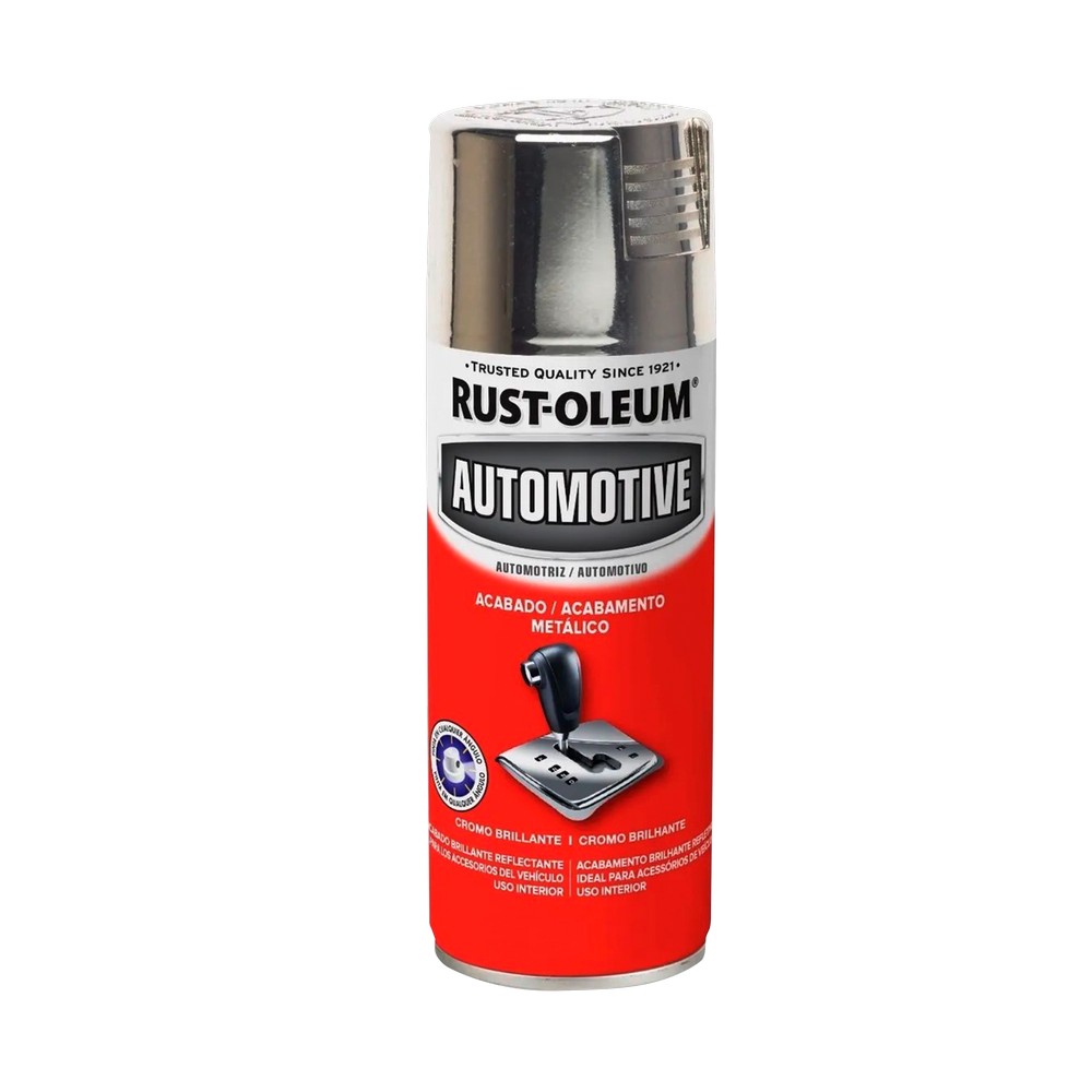 Pintura para interiores en spray cromo brillante automotive 340 g (12 oz)