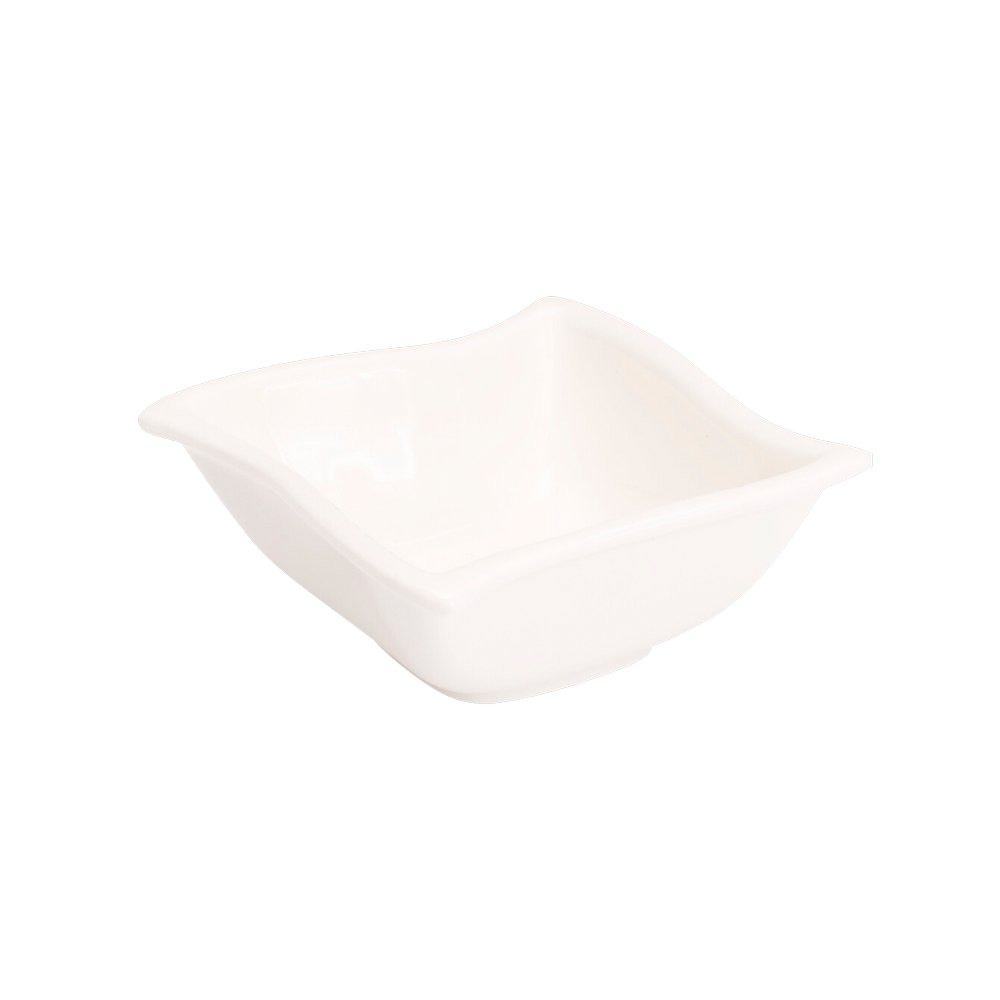 Plato para servir de porcelana blanco