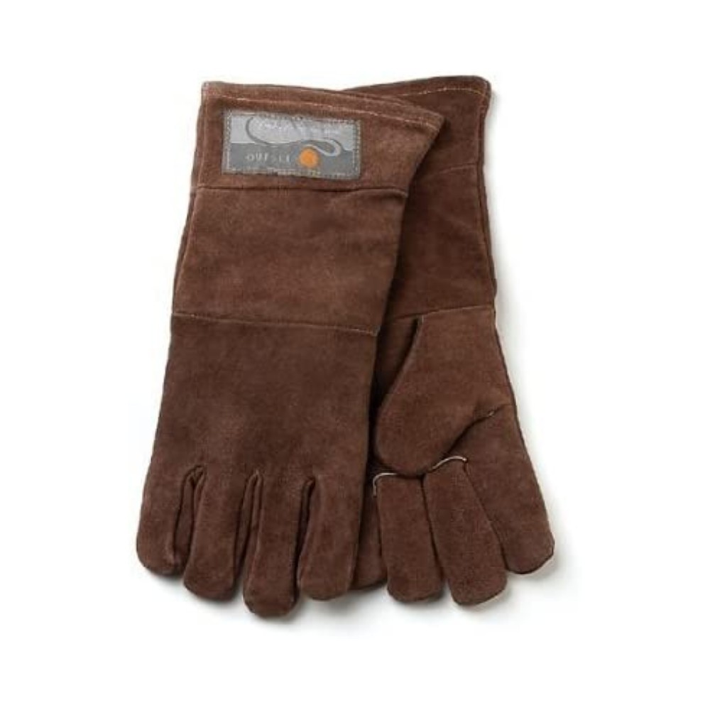 Guantes de cuero para parilla 15 pulg 2 unidades