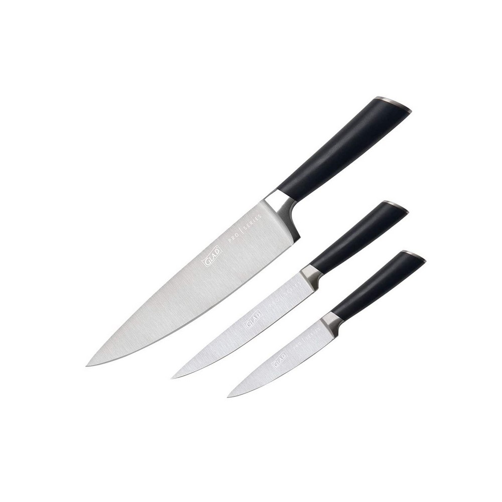 Set de cuchillos para cocina 3 pzas