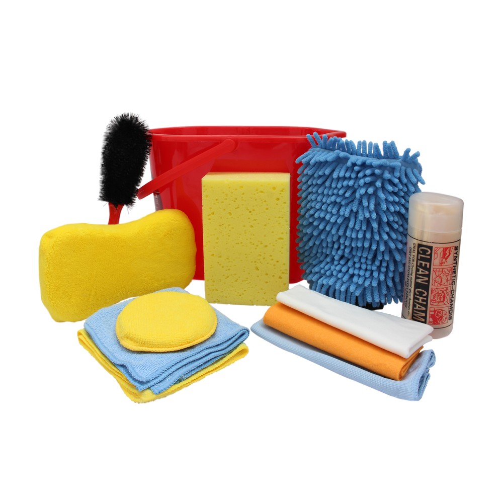 AUTODECO Kit de limpieza de lavado de autos de 30 piezas, juego de  herramientas de lavado para el cuidado del automóvil, juego de detalles de