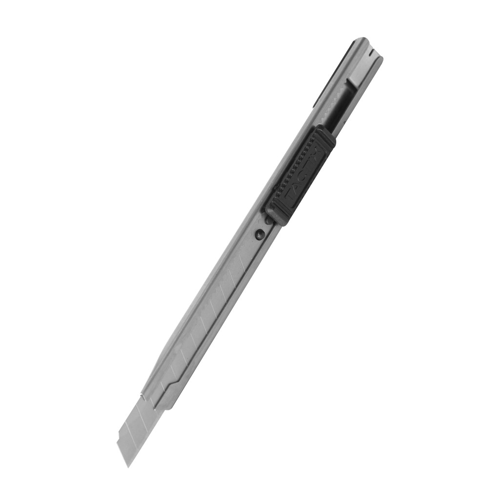 Cuchilla retráctil 9mm acero inoxidable