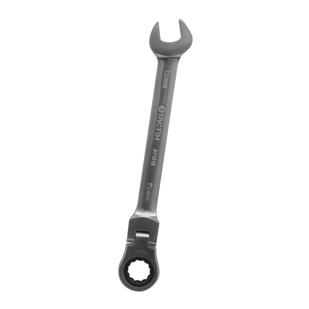 Llave mixta 15mm flexible con ratchet