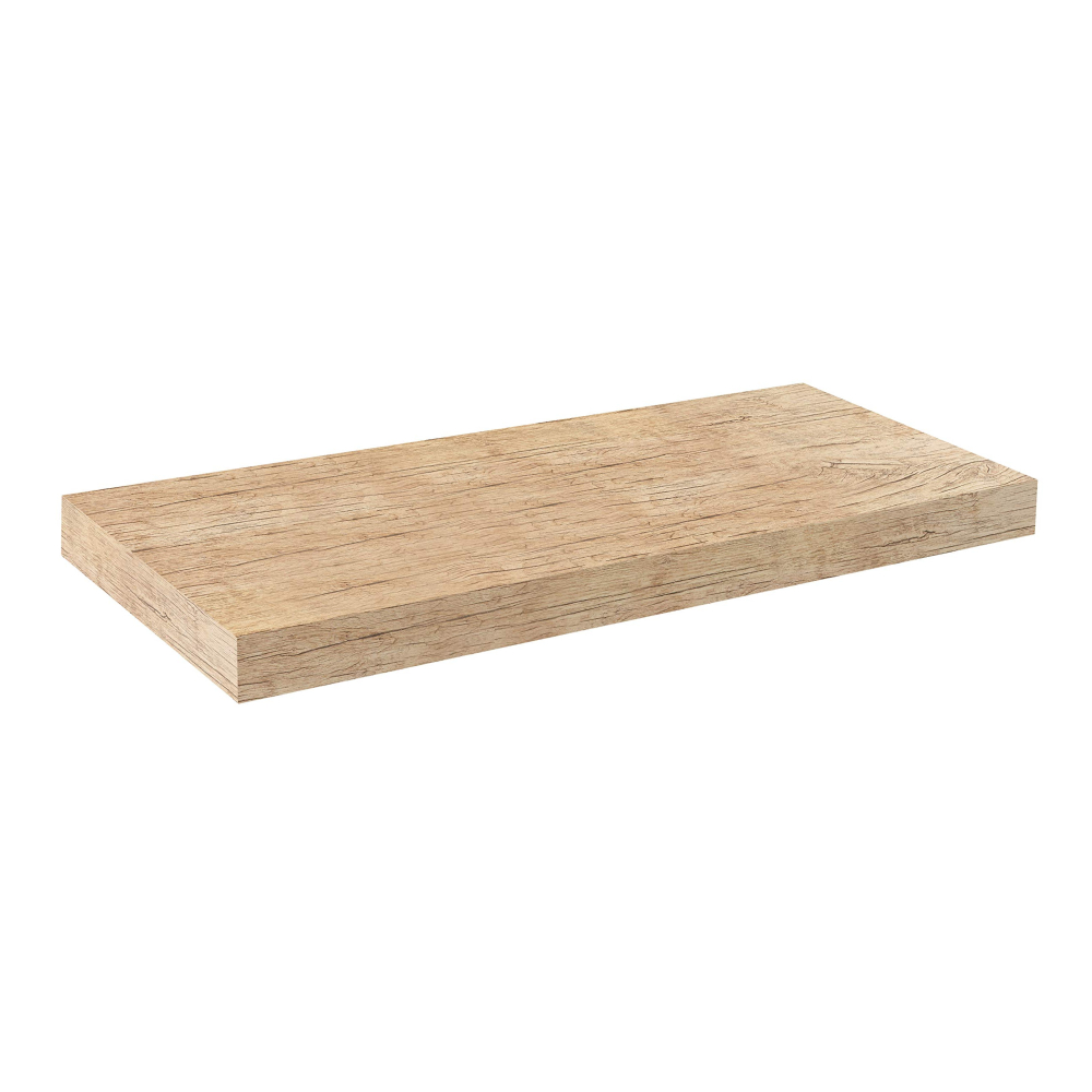 Repisa vintage de madera 4 x 25 x 60 cm