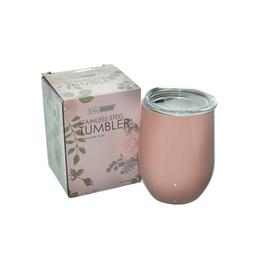 Vaso acero inoxidable 10 oz rosado