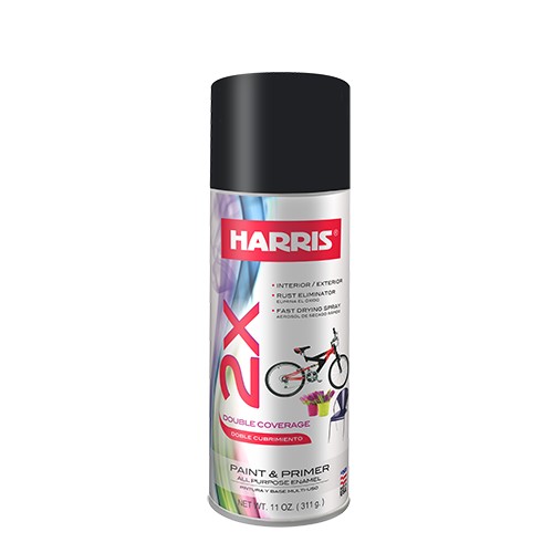 Pintura en spray uso general 325ml negro brillante