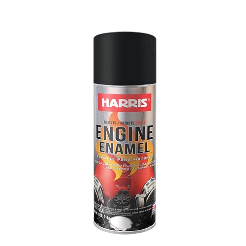 Pintura en spray para motor 325ml negro universal