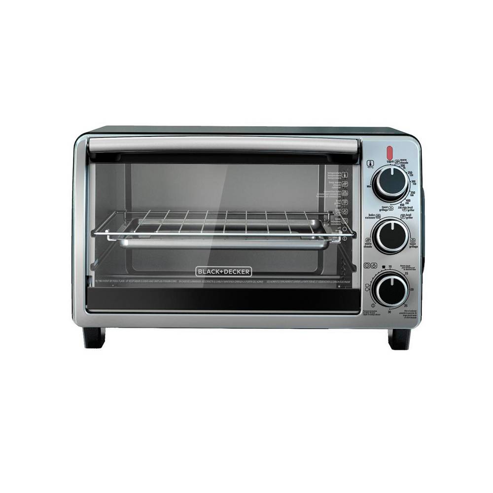 Horno tostador 6 rebanadas negro black & decker