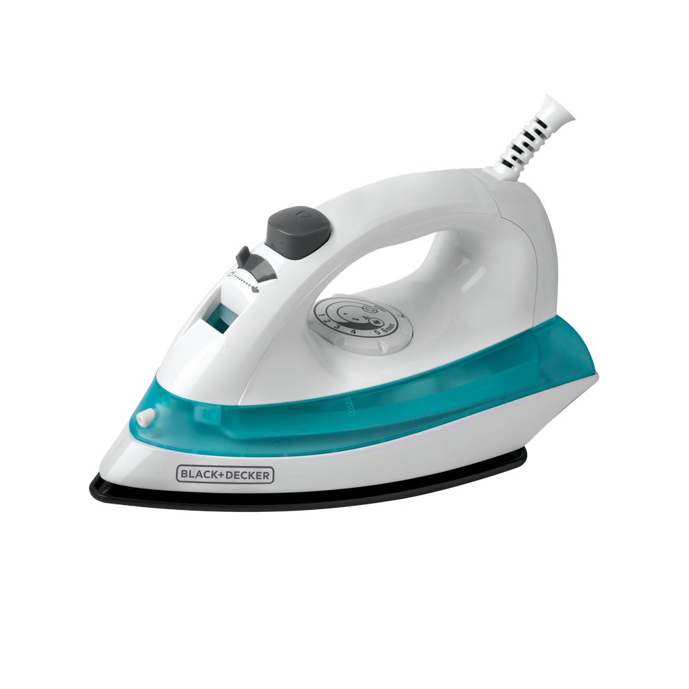 Plancha vapor blanco/turquesa