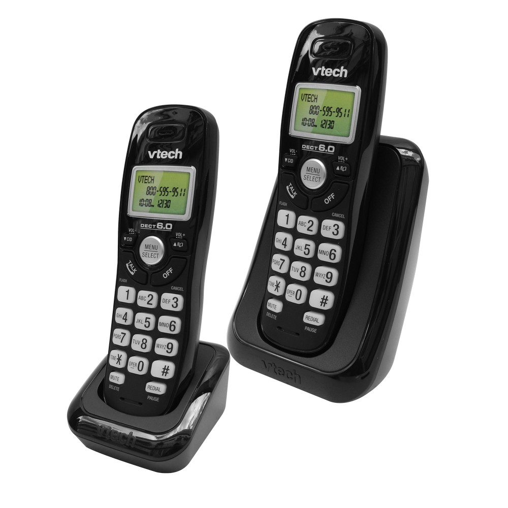 Teléfono inalámbrico DECT 6.0 con 2 extensiones, en Venta