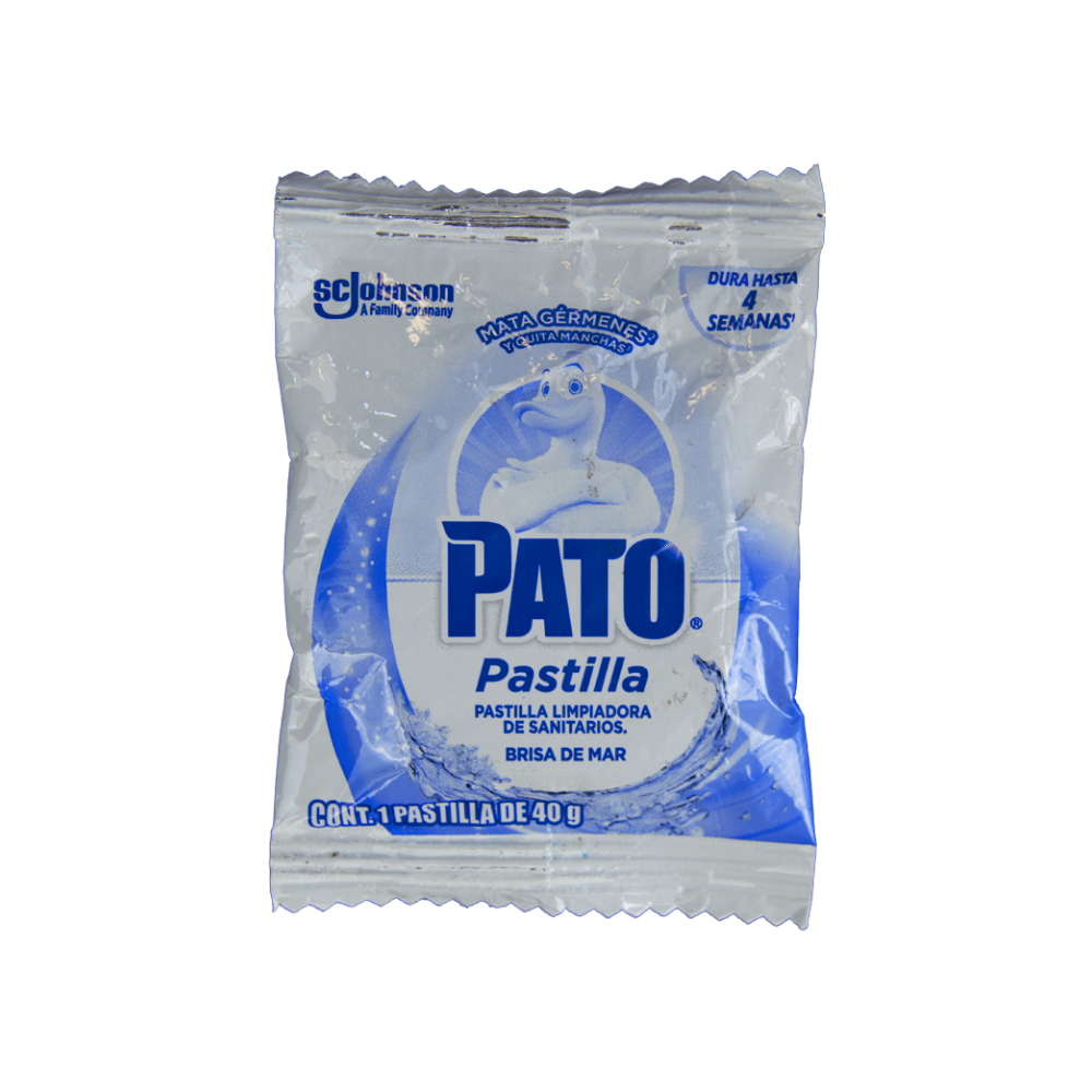 Pastilla para tanque pastilla azul pato