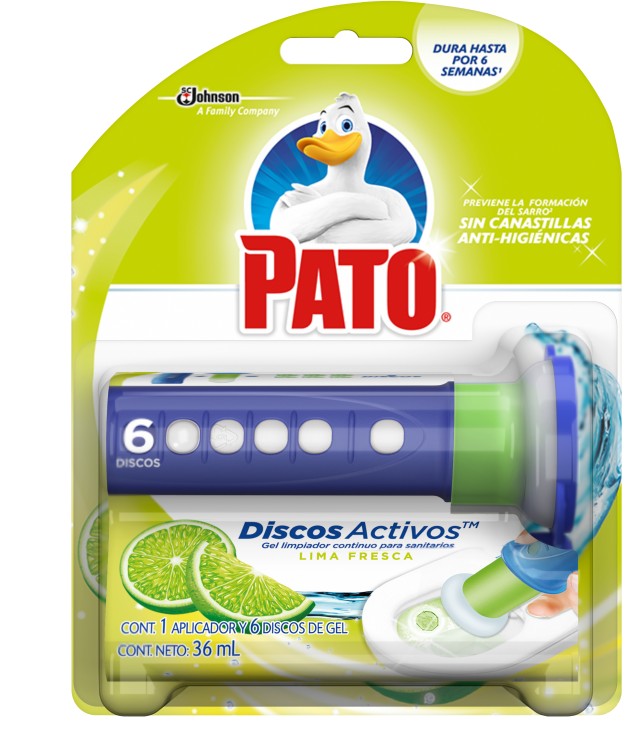 Discos activos para baño 4 en 1 fragancia citricos 36 ml