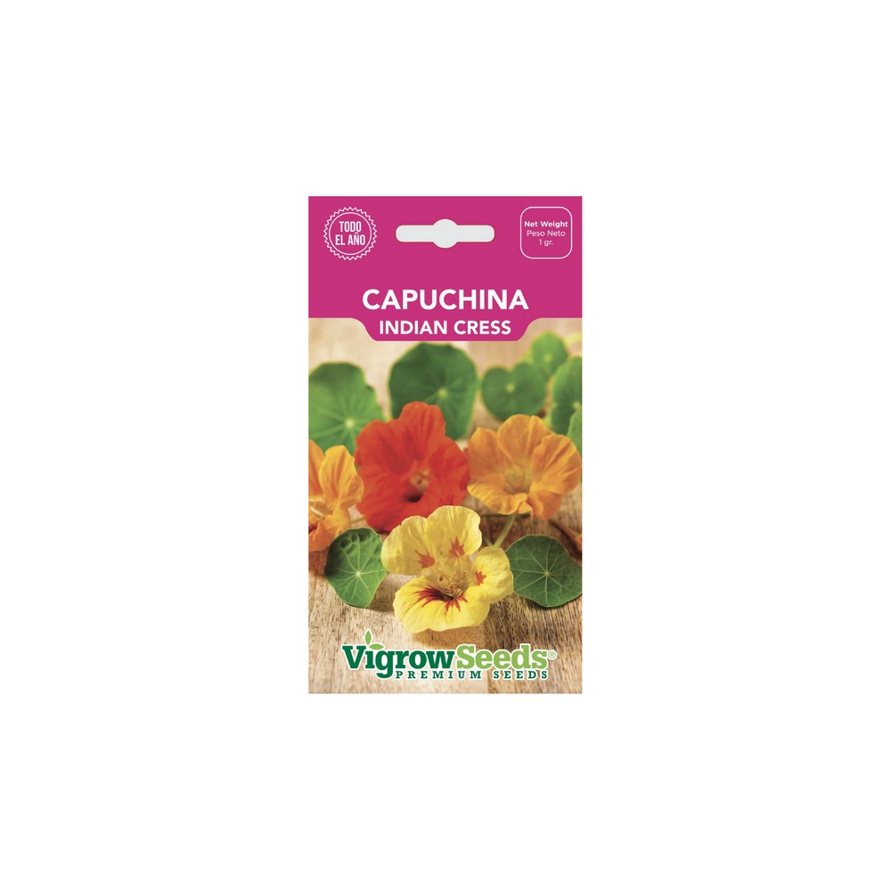 Semilla de flor capuchina 1 g