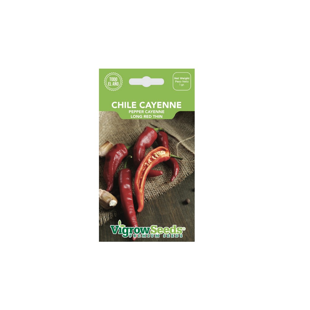 Semilla de chile cayenne 1 gramo